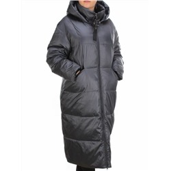 S21089 GREY Пальто зимнее женское облегченное SNOW CLARITY (200 гр. холлофайбера) размер 50
