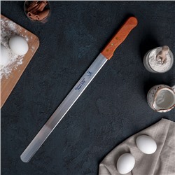 Нож для бисквита 35 см, ручка дерево Мин.заказ 1