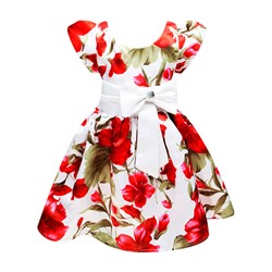01333 Платье мод.LМ-112 красные цветы