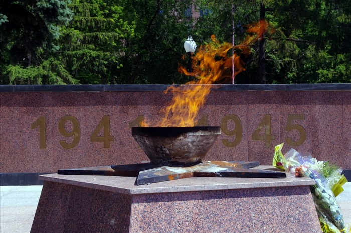 Фото памятника славы в воронеже