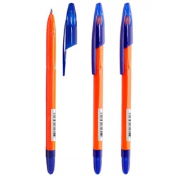 Ручка шар. СТАММ "555 Orange" (РШ205) синяя, 0,7мм