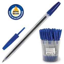 Ручка шар. СТАММ "Оптима" (РО20), синяя 0.7мм, на масляной основе