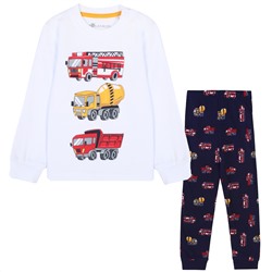 Пижама для мальчика с машинами