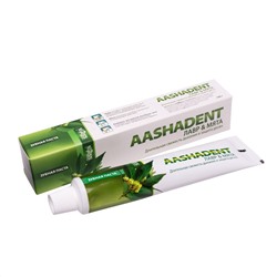 Зубная паста лавр и мята, Aasha Herbals