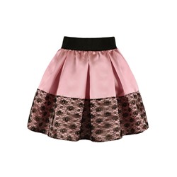 Розовая юбка для девочки 83135-ДН18