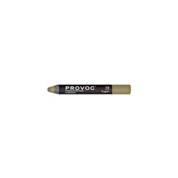 Provoc Тени-карандаш водостойкие Eyeshadow Gel Pencil 10 оливковый, шиммер