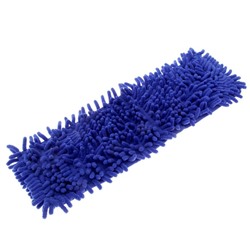 Насадка для плоской швабры 40×12 см "Синель", цвет синий