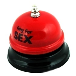 Звонок настольный "Ring for sex"