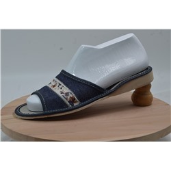 014-39  Обувь домашняя (Тапочки кожаные) размер 39