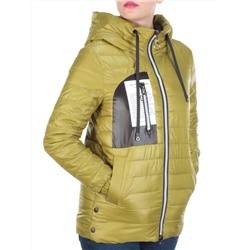 D001 MUSTARD Куртка демисезонная женская AIKESDFRS (100 % полиэстер) размер M (44) - 50 российский