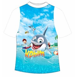 Детская футболка Погоня за дельфином