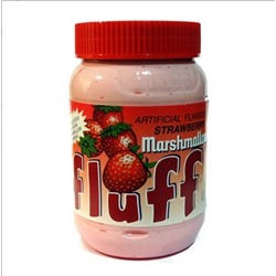 Кремовый зефир "Marshmallow Fluff" Клубника, Strawberry 213г