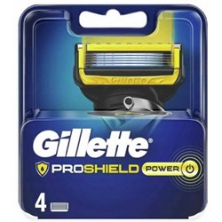 Gillette FUSION Proshield Power(4шт) EvroPack orig