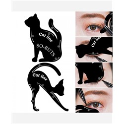 Трафареты для макияжа "Кошки" набор из 2 шт. 9046424