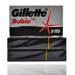Классические Лезвия Gillette "Rubie" Platinum (1 пачка * 5 лезвий) СП