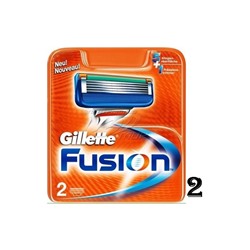 Мужские кассеты Fusion 2шт