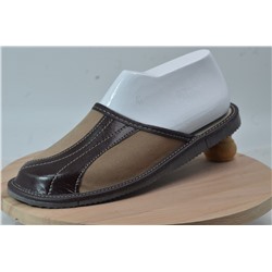 081-39  Обувь домашняя (Тапочки кожаные) размер 39